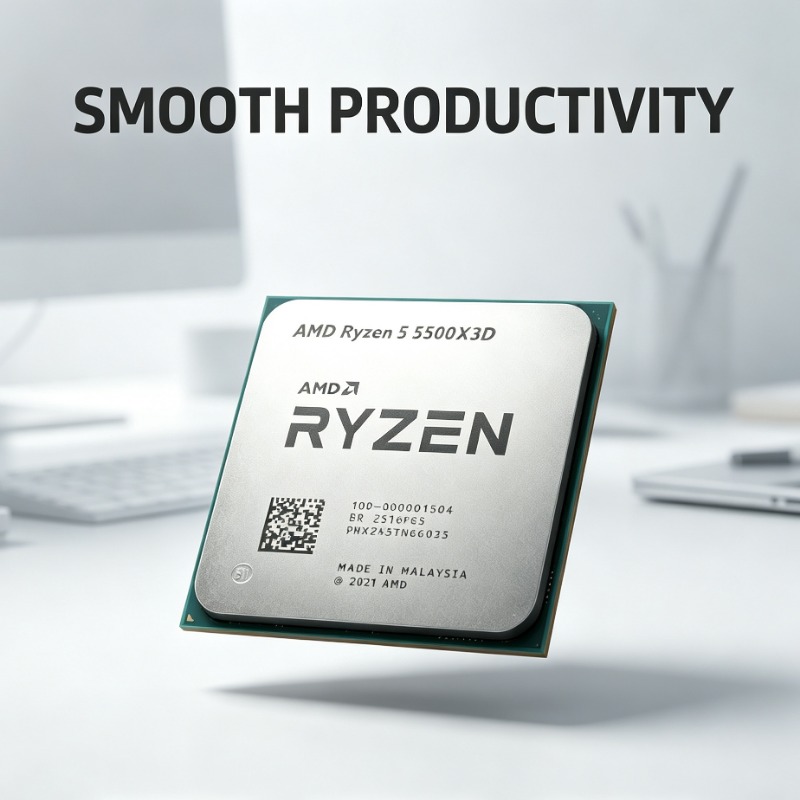 Amd Cpu Ryzen 5 - AMD Ryzen 5 5500X3D 7NM Desktop