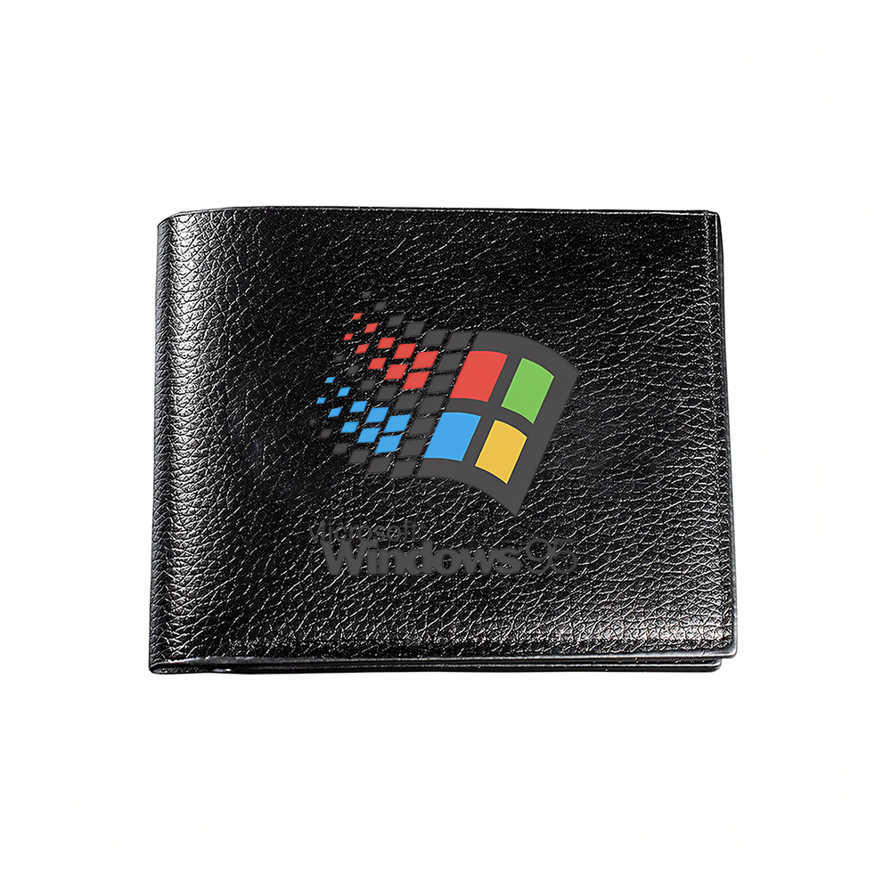 Tech Accessories Logo - Windows Logo Design Men's Wallet Card