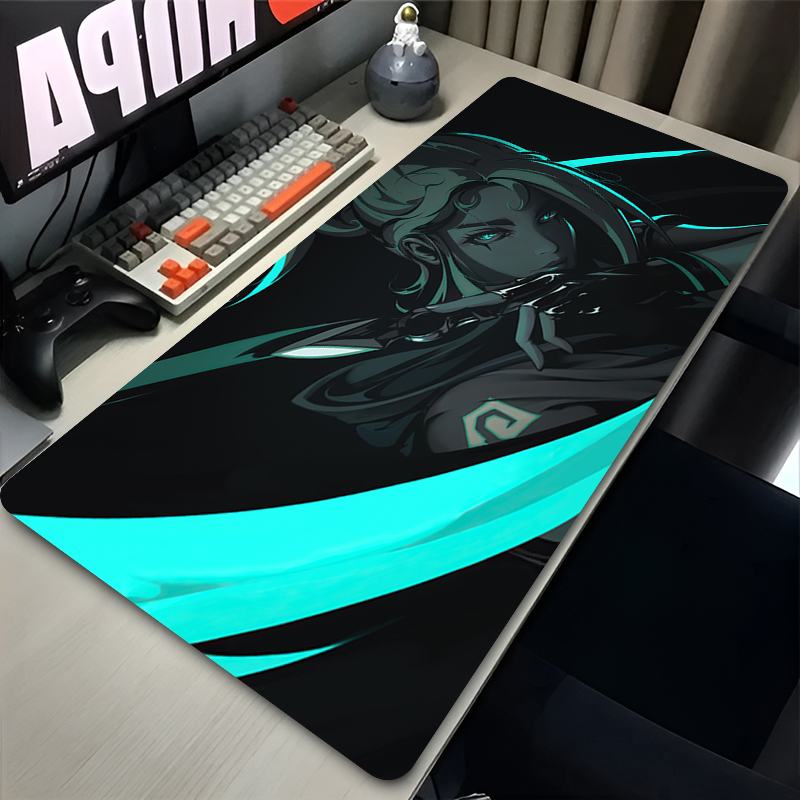 Tech Accessories For Office Desk - Mouse Pad Hot Game Valorant Jett