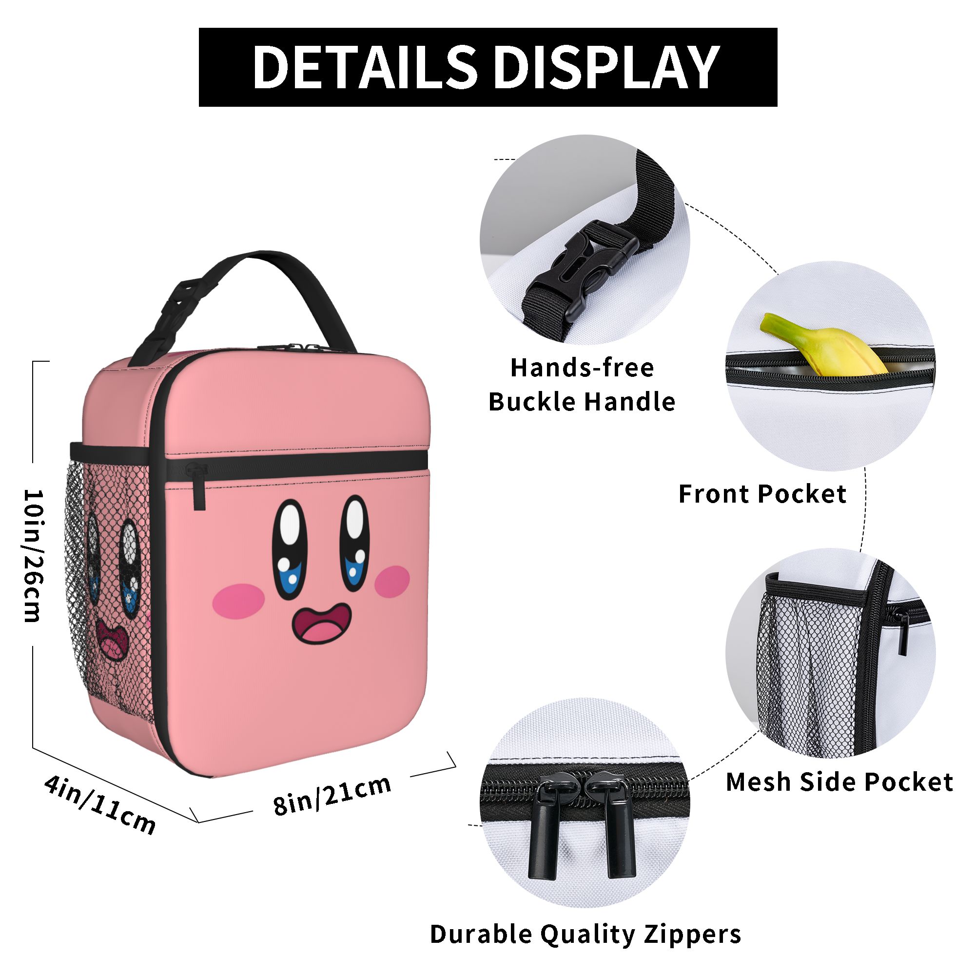 Custom K-Kirbys Resuable Lunch - Tech Office Accessories ulasan dan harga