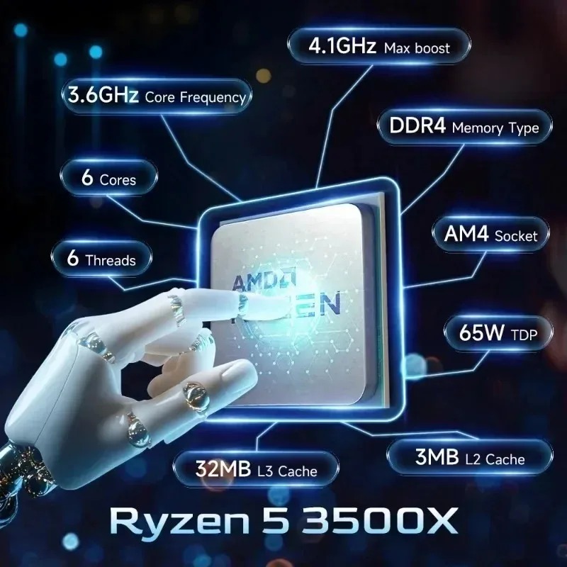 AMD R5 3500X Original Brand Ne - Amd Cpu Ryzen 5 ulasan dan harga