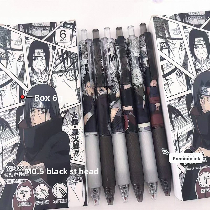 Anime Naruto Gel Pen Cute Cart - Tech Office Accessories ulasan dan harga