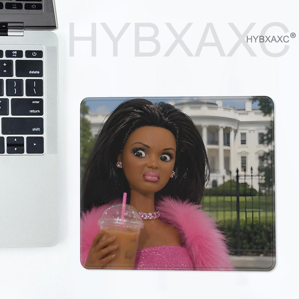 Cute Funny Doll Face Mouse Pad - Tech Accessories For Office Desk ulasan dan harga