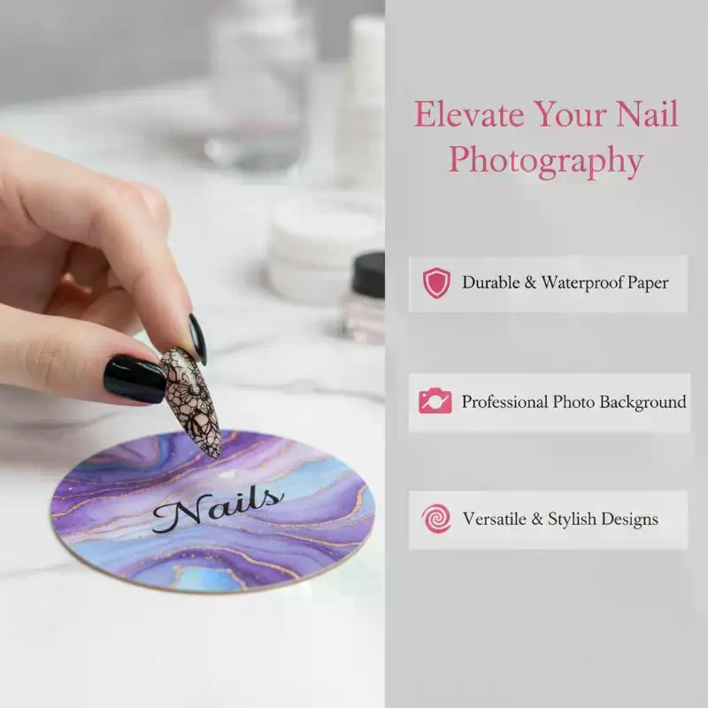 10Pcs Nail Art Display Cards H - Tech Accessories Photo ulasan dan harga