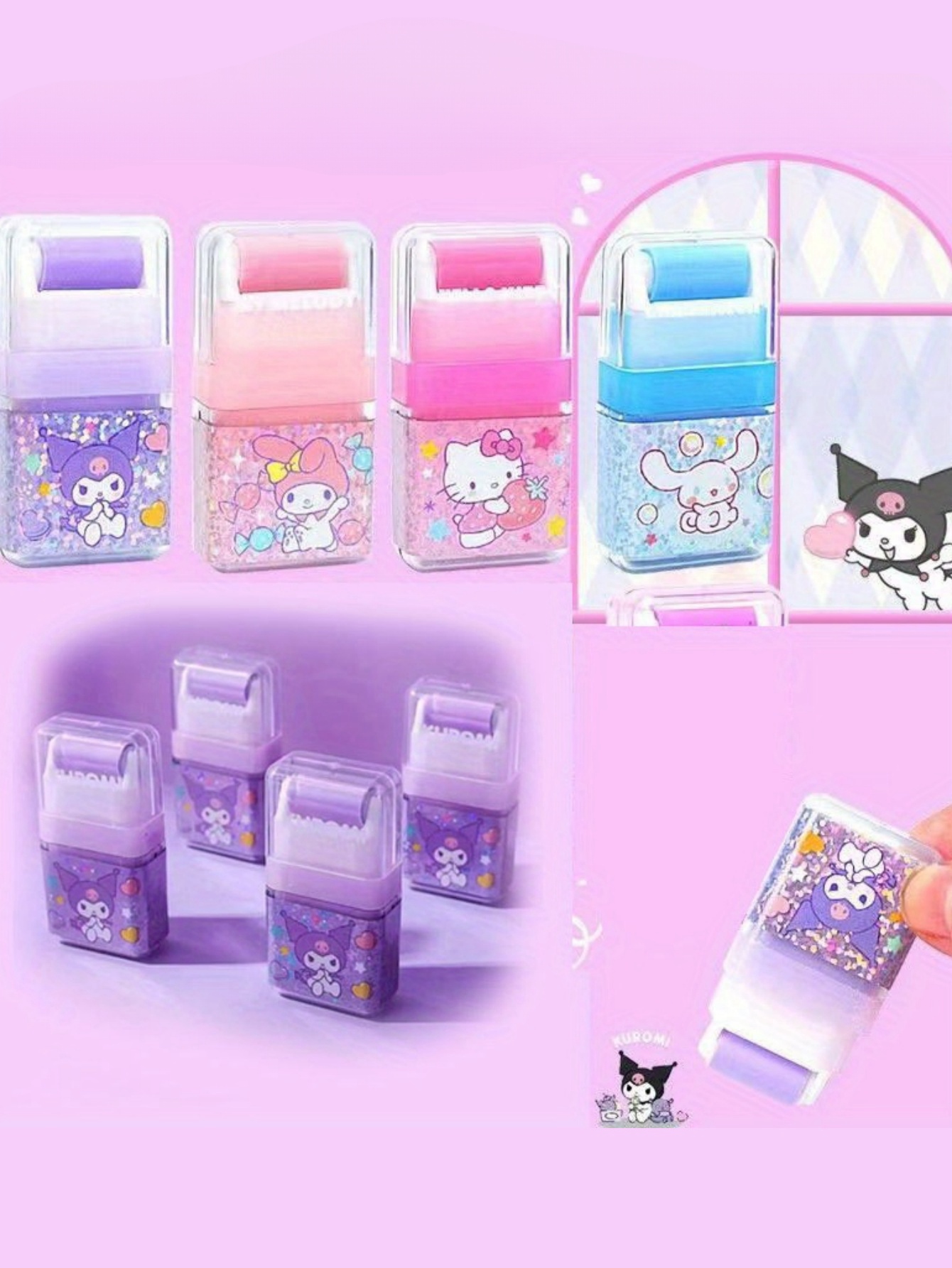 1pc Hello My Melody Kitty Kuro - Kawaii Tech Accessories ulasan dan harga
