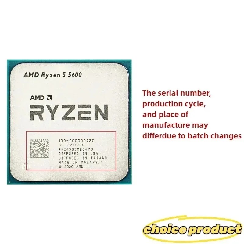 AMD Ryzen 5 5600 100% Brand Ne - Amd Cpu Ryzen 5 ulasan dan harga