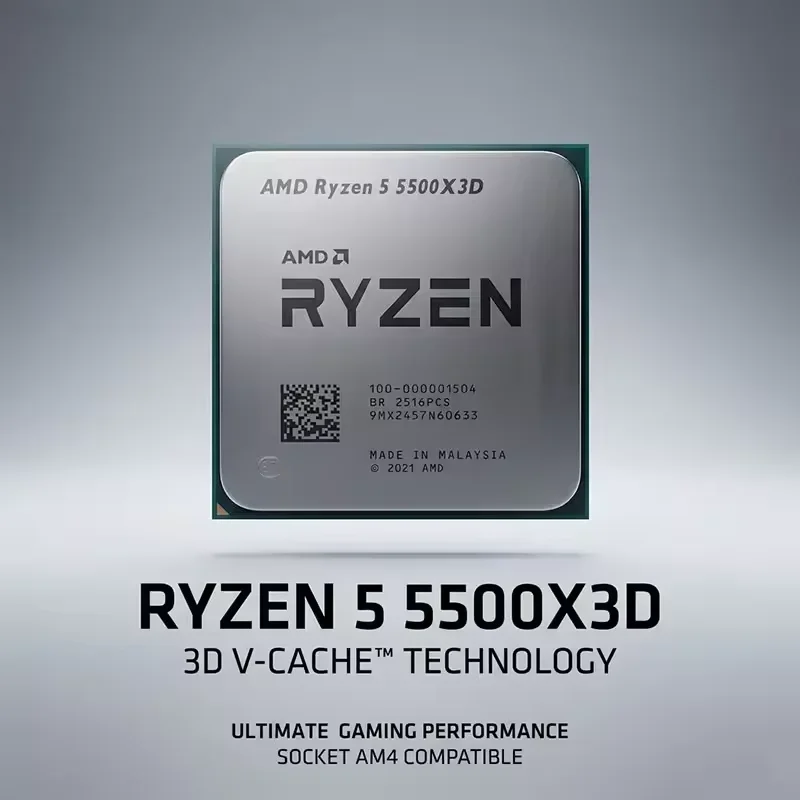 AMD Ryzen 5 5500X3D R5 5500X3D - Amd Cpu Ryzen 5 ulasan dan harga