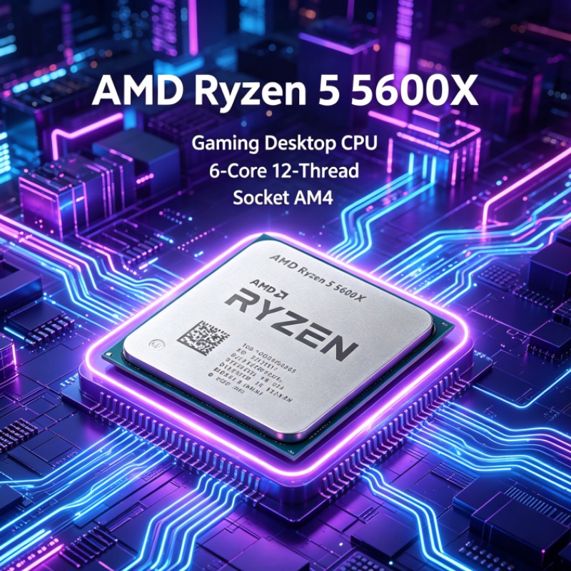 AMD R7... Ryzen 5 5600X Deskto - Amd Cpu Ryzen 5 ulasan dan harga