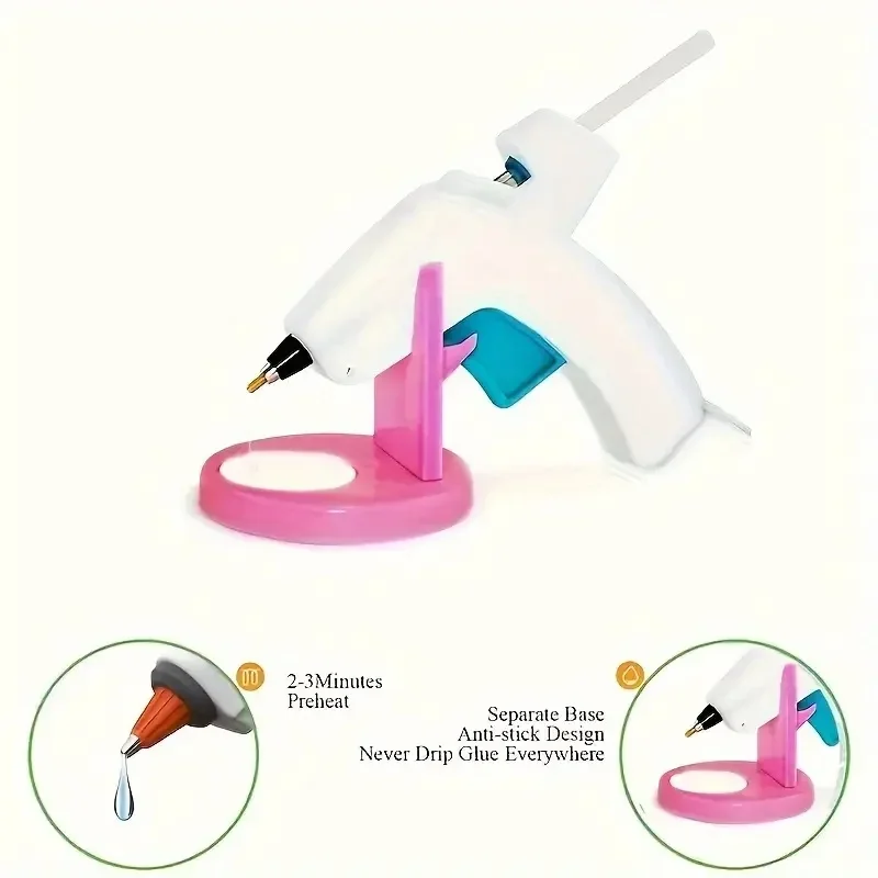 Drip Resistant Glue Gun Stand  - Tech Accessories Holder ulasan dan harga