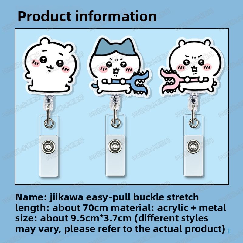 jiyi Retractable Badge Reel Ka - Kawaii Tech Accessories ulasan dan harga