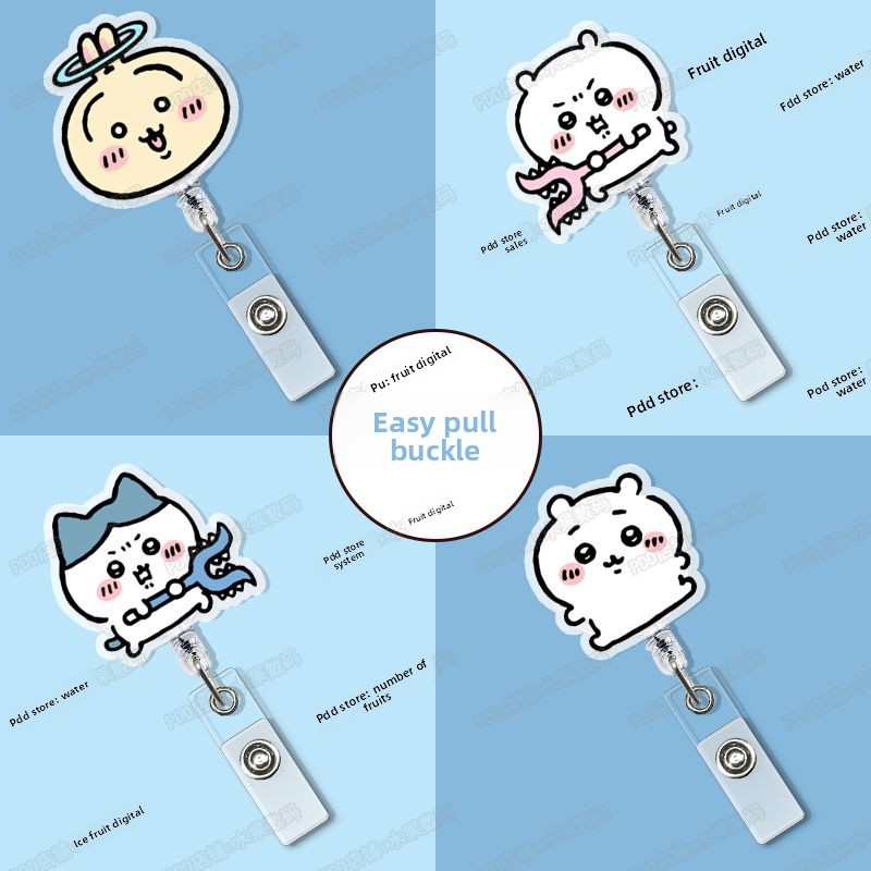 jiyi Retractable Badge Reel Ka - Kawaii Tech Accessories ulasan dan harga