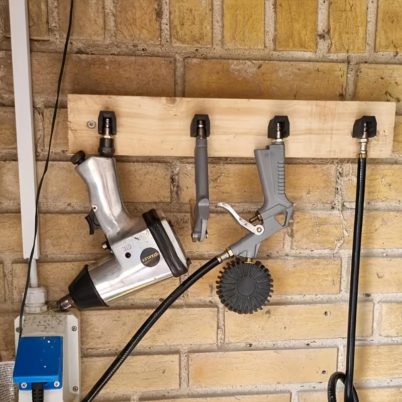 4Pcs Pneumatic Air Tool Wall M - Tech Accessories Holder ulasan dan harga