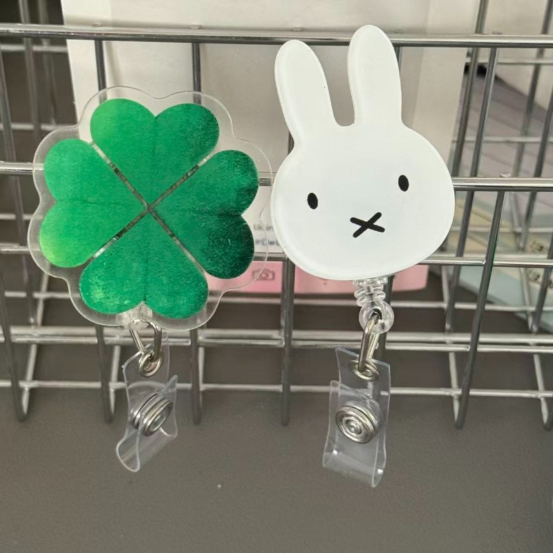 Kawaii Miffy ID Badge Holder w - Kawaii Tech Accessories ulasan dan harga